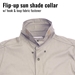 Classic Poplin Fishing Shirt - Short Sleeve - FS910-Khaki