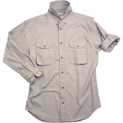 Classic Poplin Fishing Shirt - Long Sleeve 