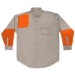 Upland Briar Hunting Shirt w/ Contrast Forearm - P71120-mushroom