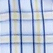 Blue/Lemon Windowpane